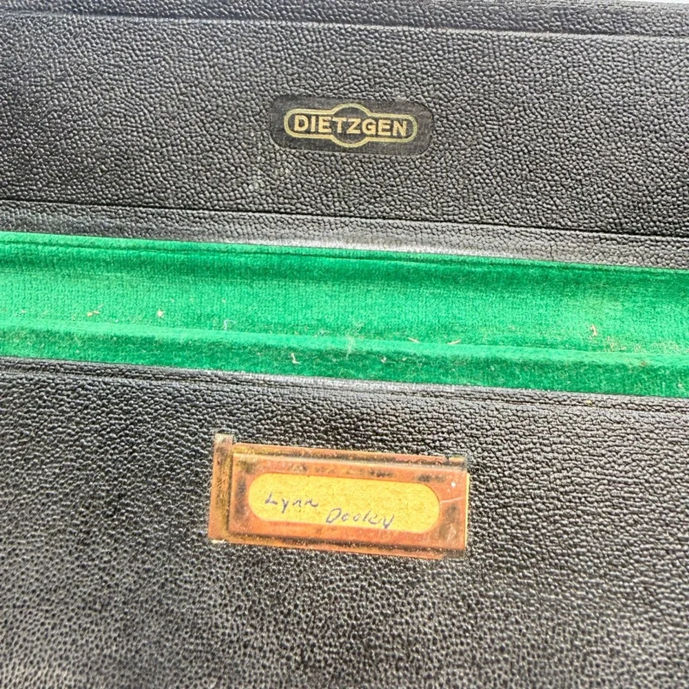 Vintage Dietzgen 1095-J Drafting Tool Set Germany US Zone Engineering Kit Case